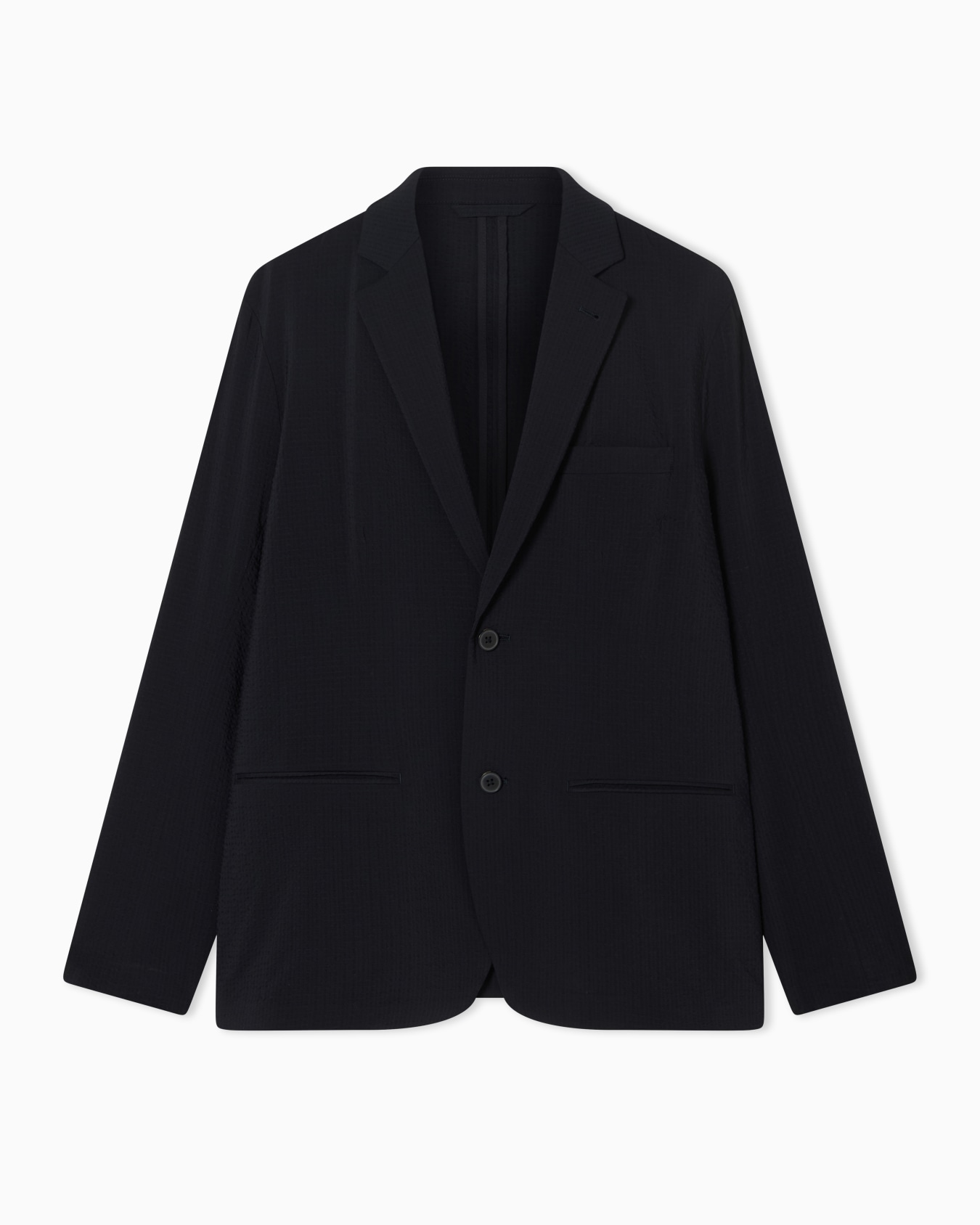 ストレッチリヨセル シングルブレストジャケット スライドする 0