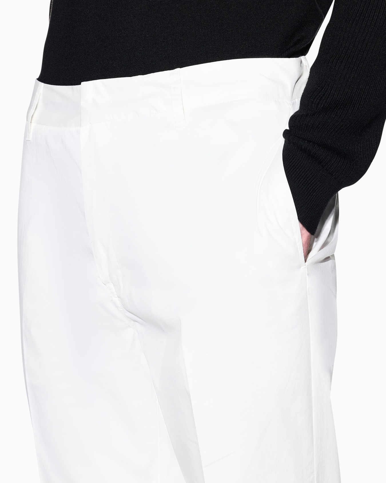 コットンツイル パンツ スライドする 4