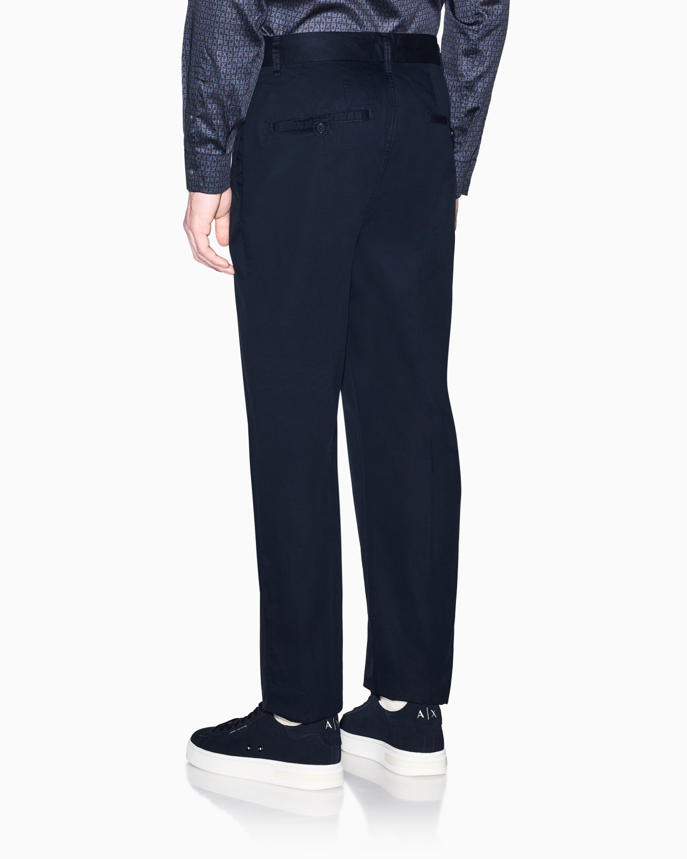 Classic Comfort Cotton Twill Trousers Slide 3