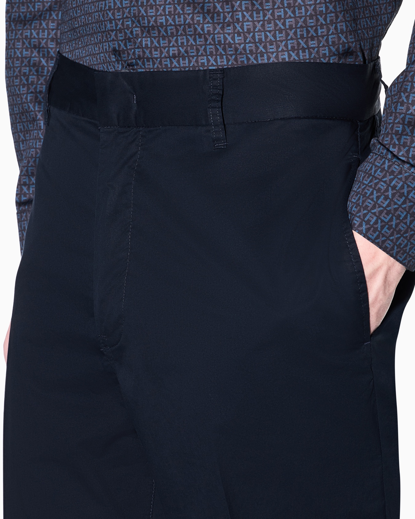 Classic Comfort Cotton Twill Trousers Slide 4