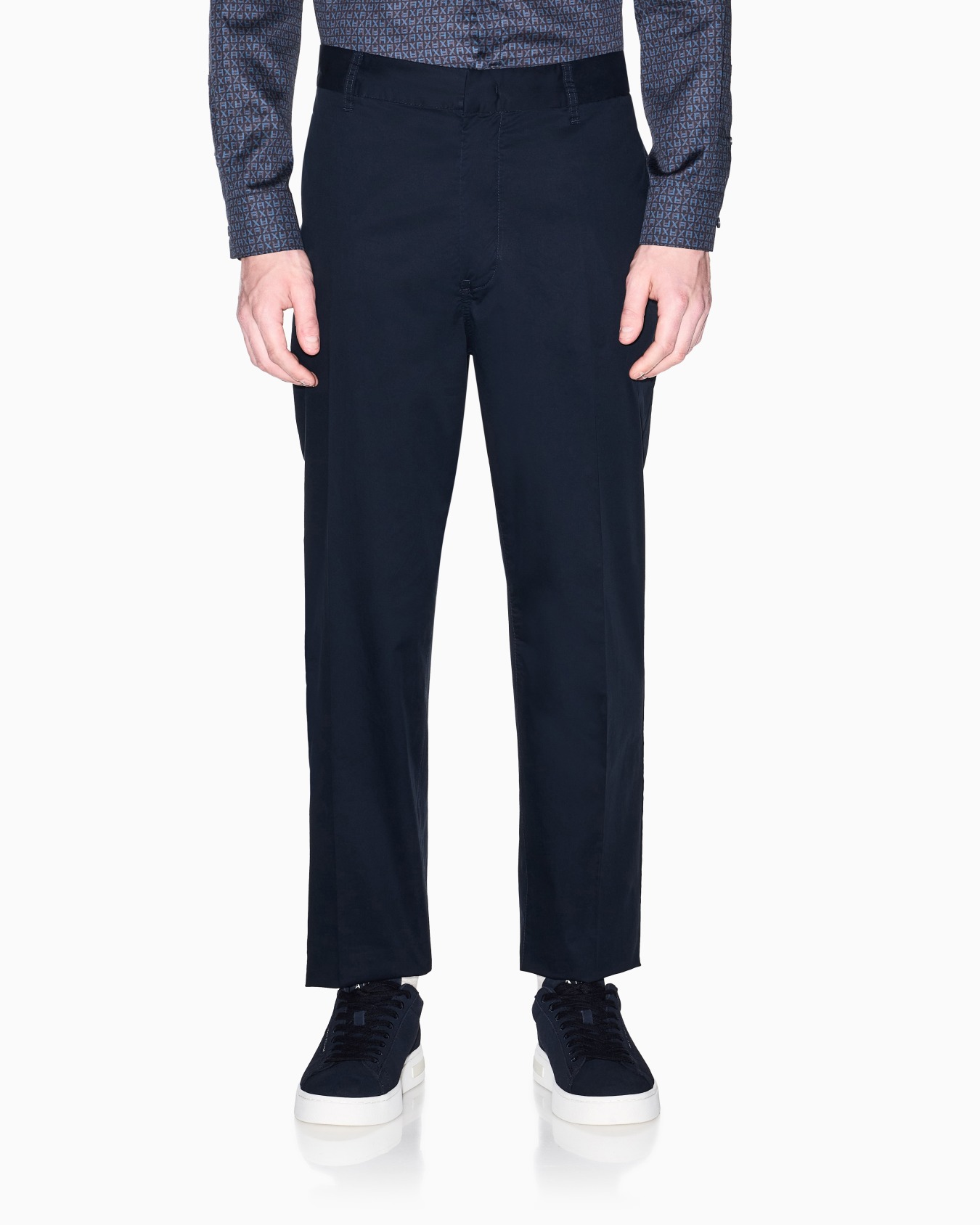 Classic Comfort Cotton Twill Trousers Slide 2