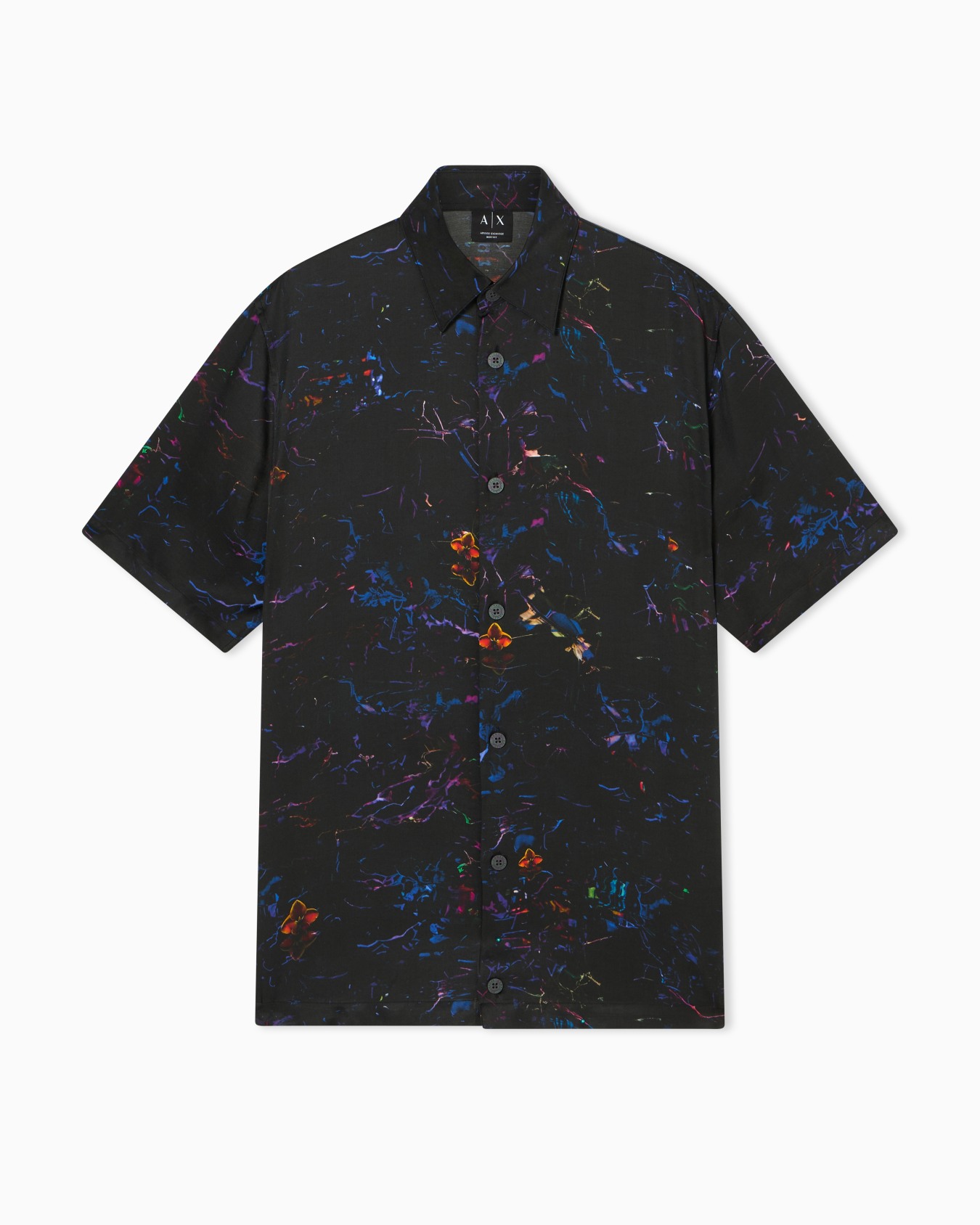 オールオーバープリント 半袖シャツ スライドする 0