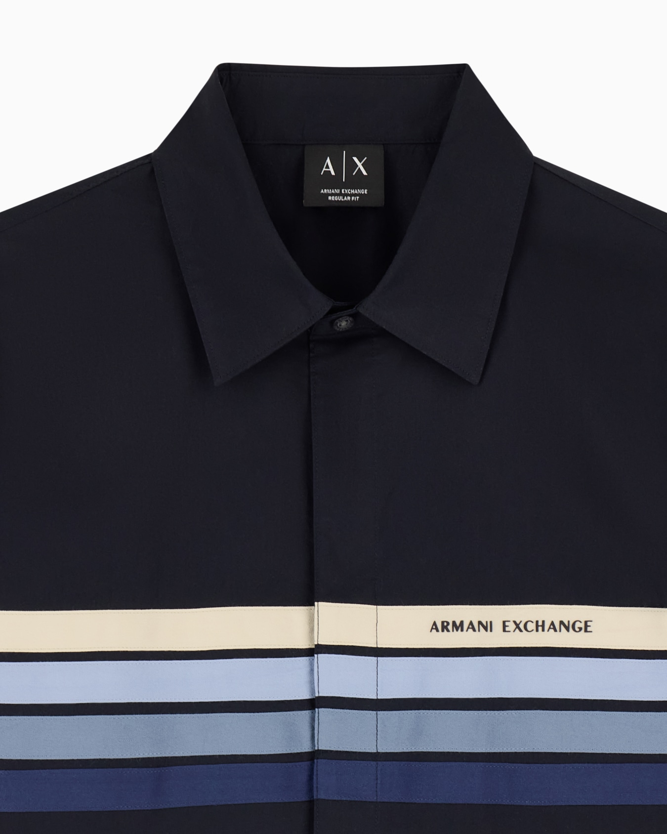 Basic Cotton Poplin Casual Shirt Slide 3