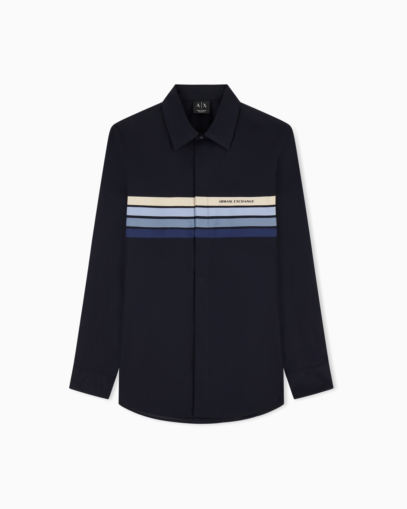 Basic Cotton Poplin Casual Shirt Slide 0