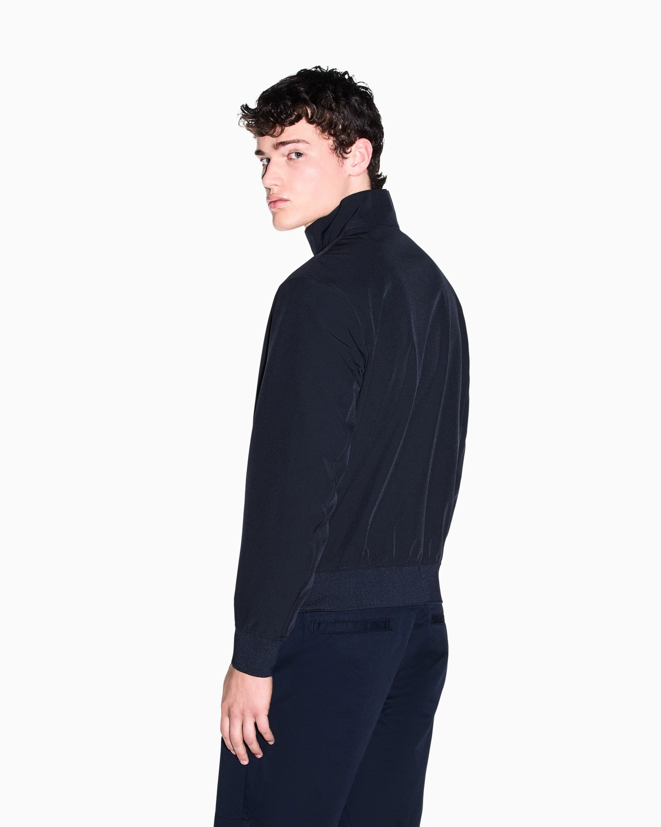 Blouson fullzip in tessuto stretch Slide 3