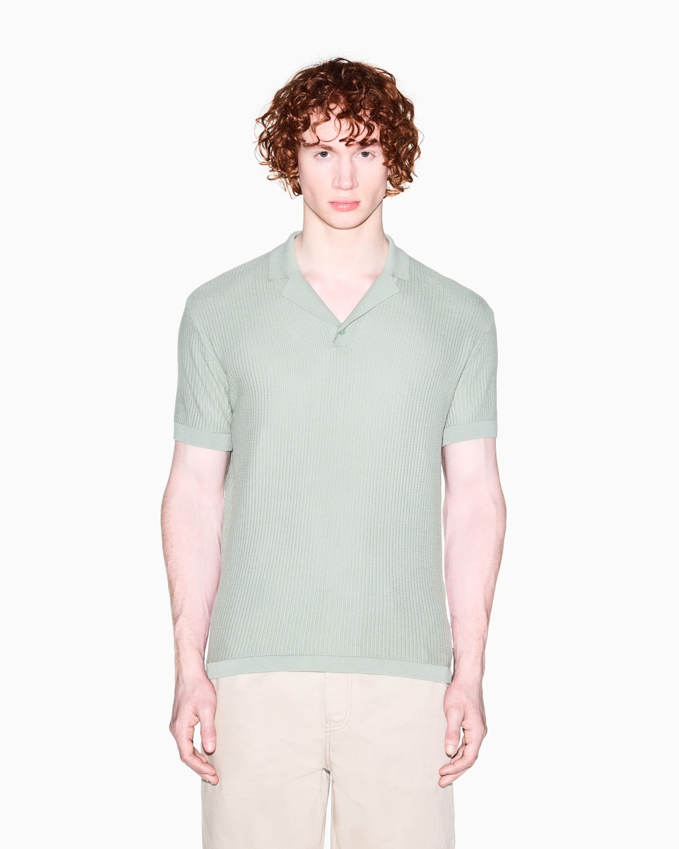 Cotton polo shirt Slide 3