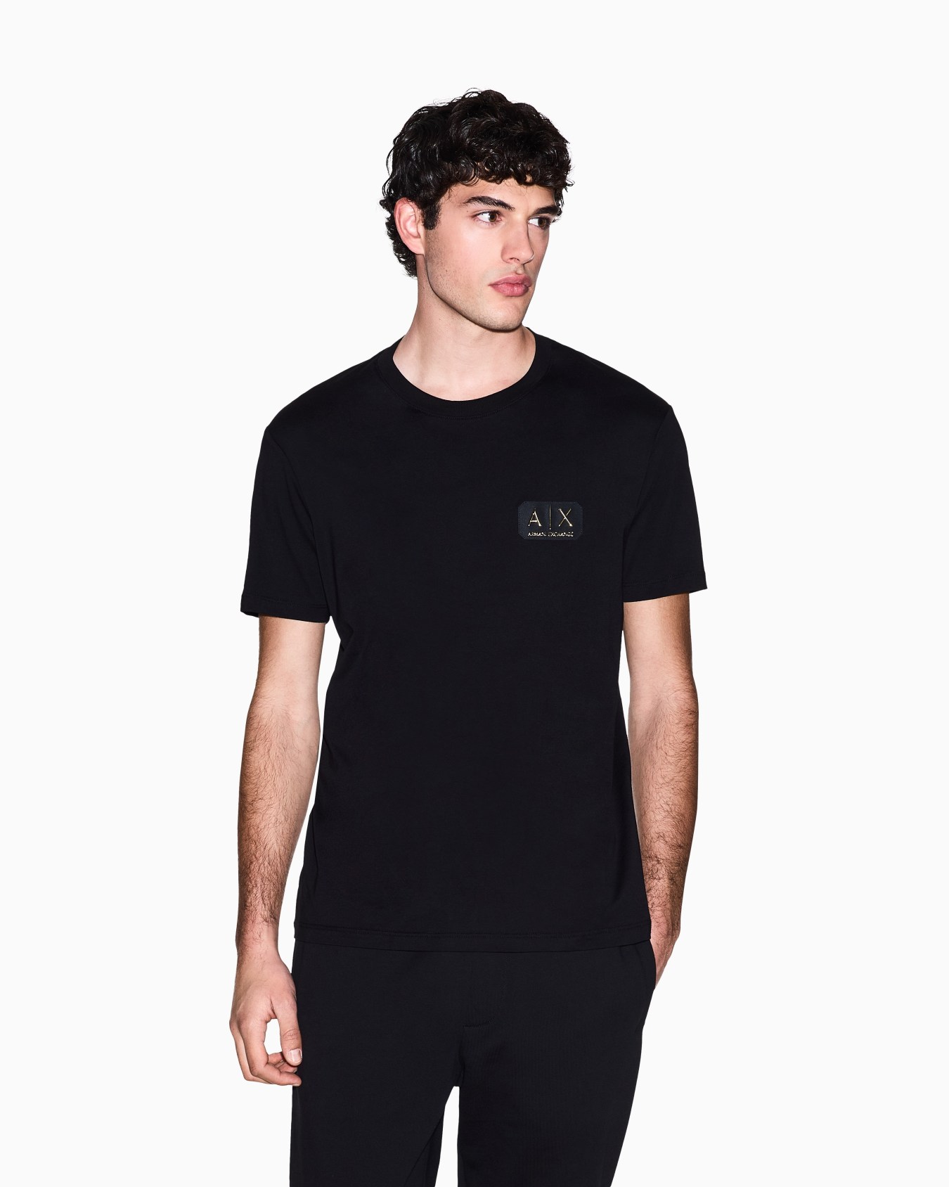 AXロゴパッチ 半袖クルーネックTシャツ スライドする 3