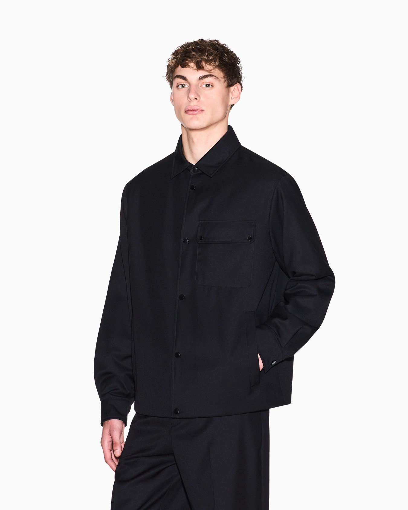 Technical fabric blouson Slide 3