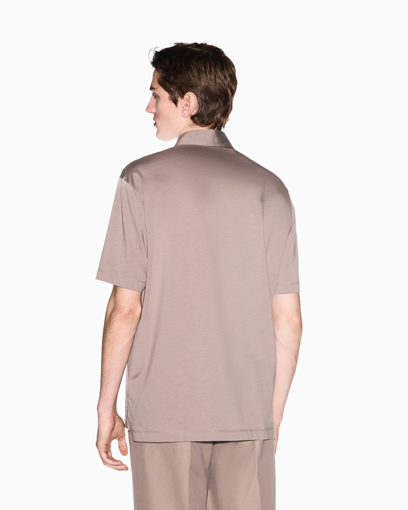 Cotton polo shirt Slide 3