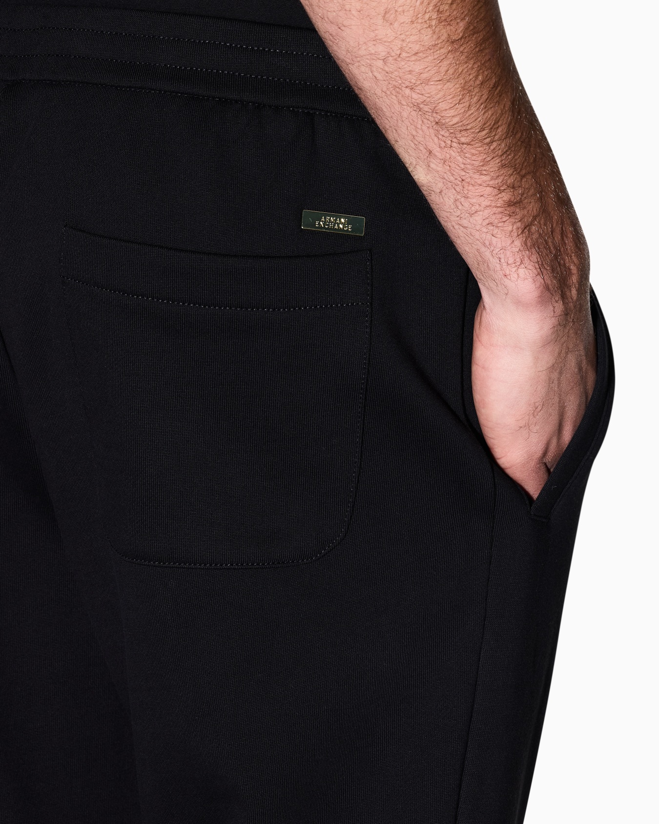 French terry cotton joggers Slide 4