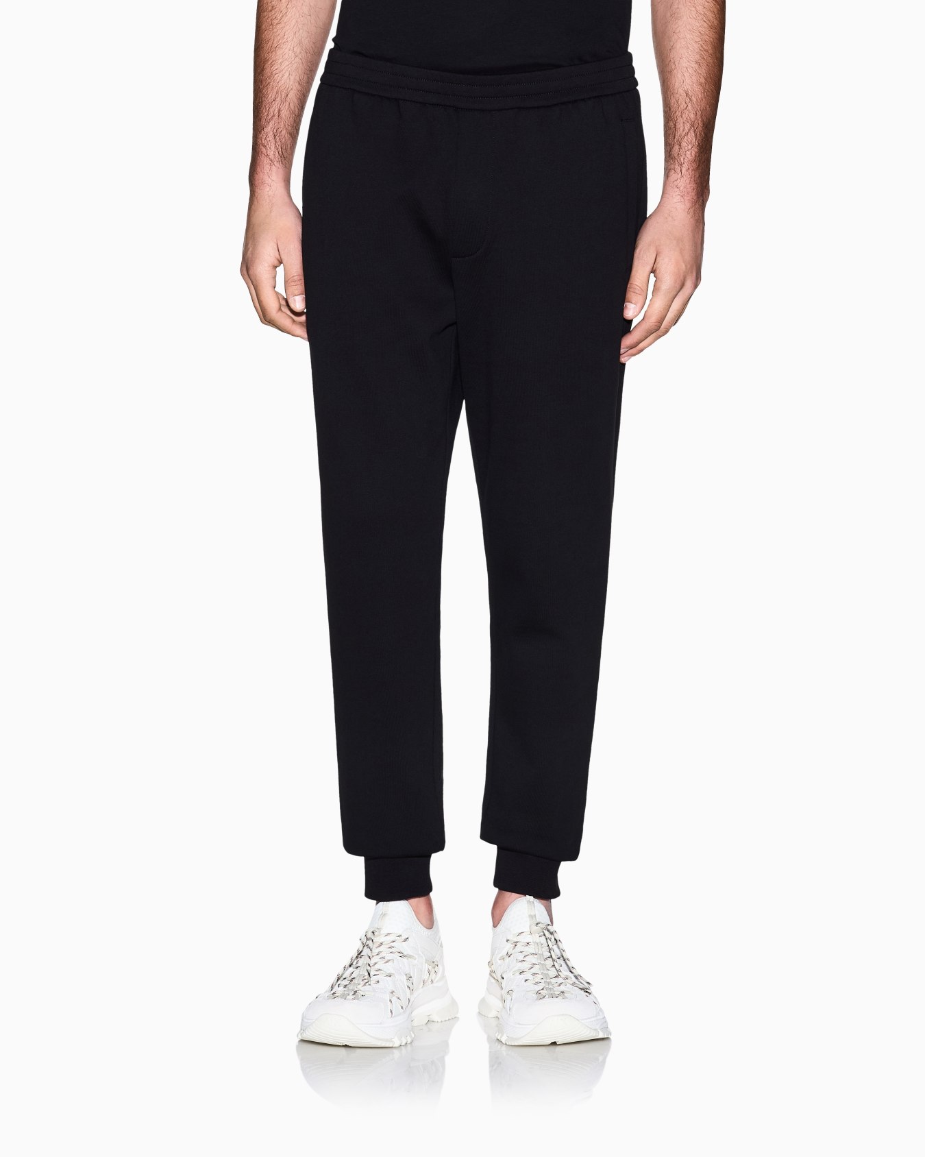 French terry cotton joggers Slide 3