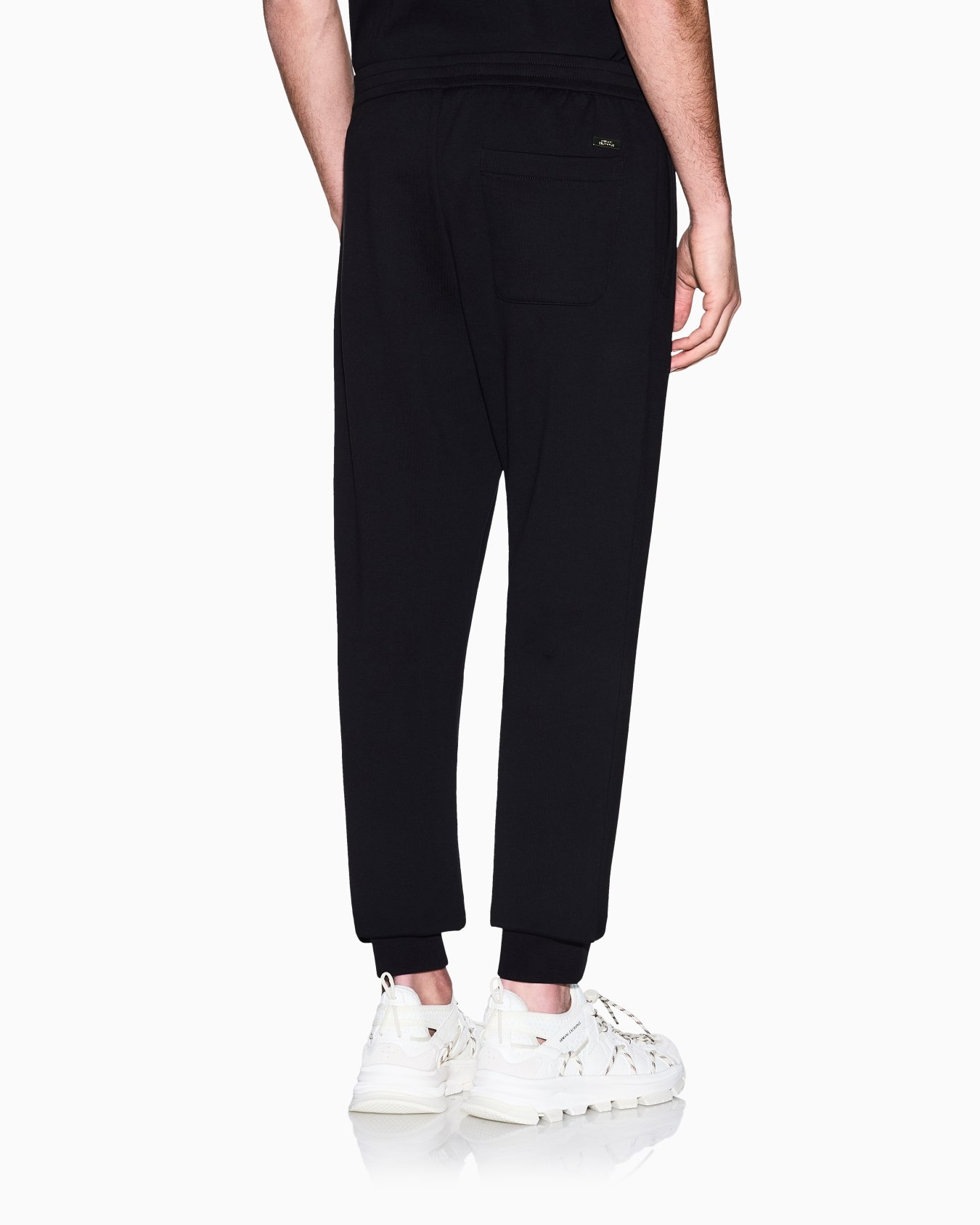 French terry cotton joggers Slide 2