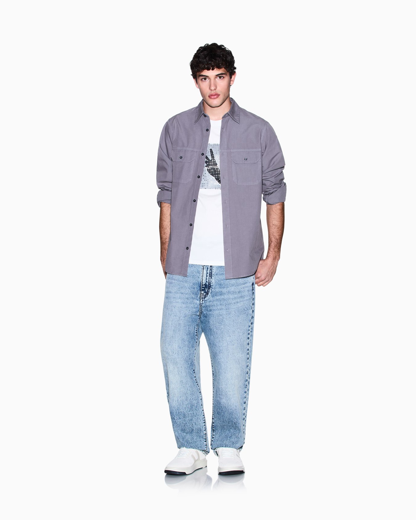 Regular fit cotton T-shirt Diapositive 1