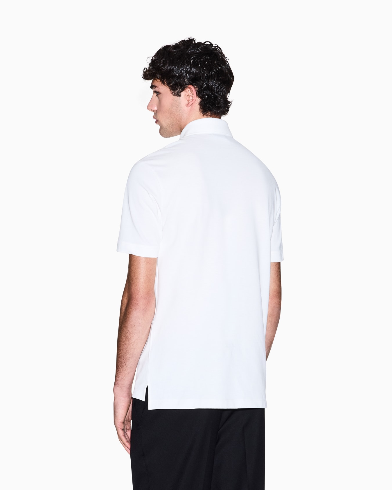 Cotton polo shirt Slide 2