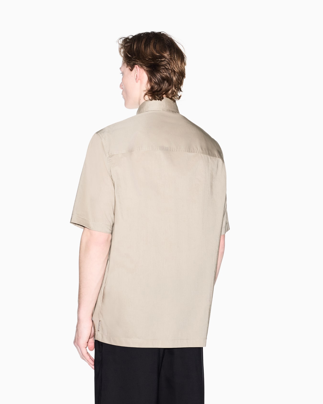 Casual Cotton Poplin Shirt Slide 3