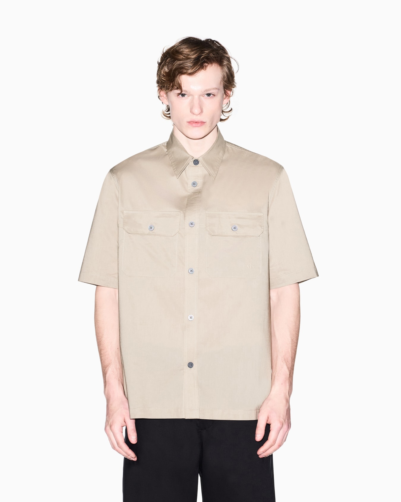 Casual Cotton Poplin Shirt Slide 2