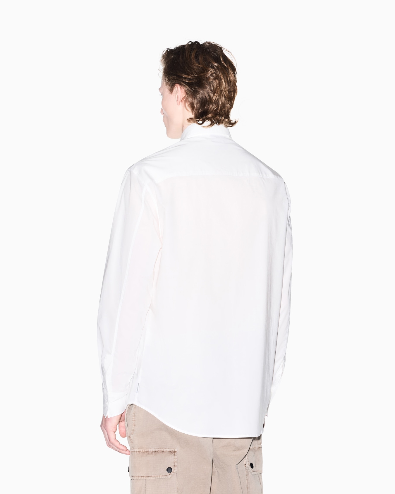 Classic Casual Cotton Poplin Shirt Slide 3