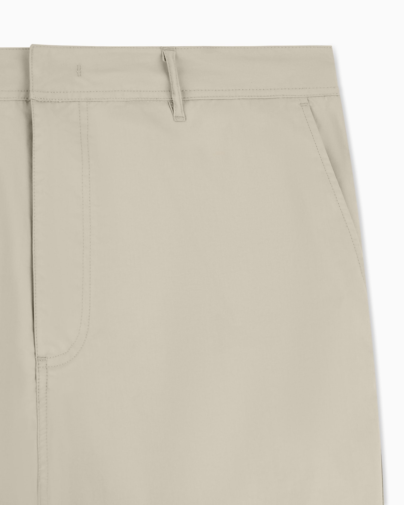 Classic trousers in cotton blend tailored line Slide 3
