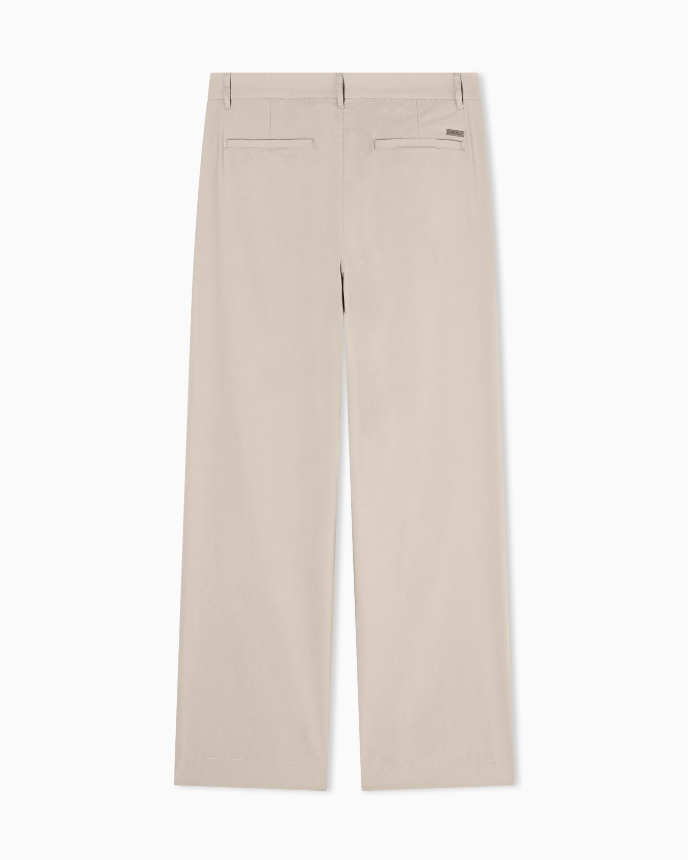 タック入り ストレートレッグ パンツ スライドする 2