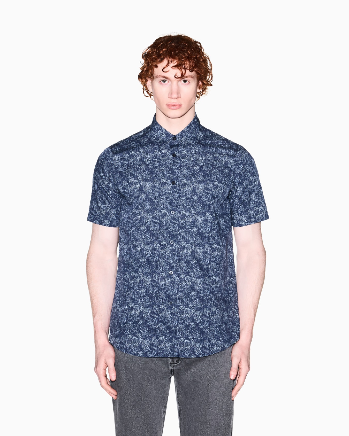 Oversized cotton shirt Slide 2