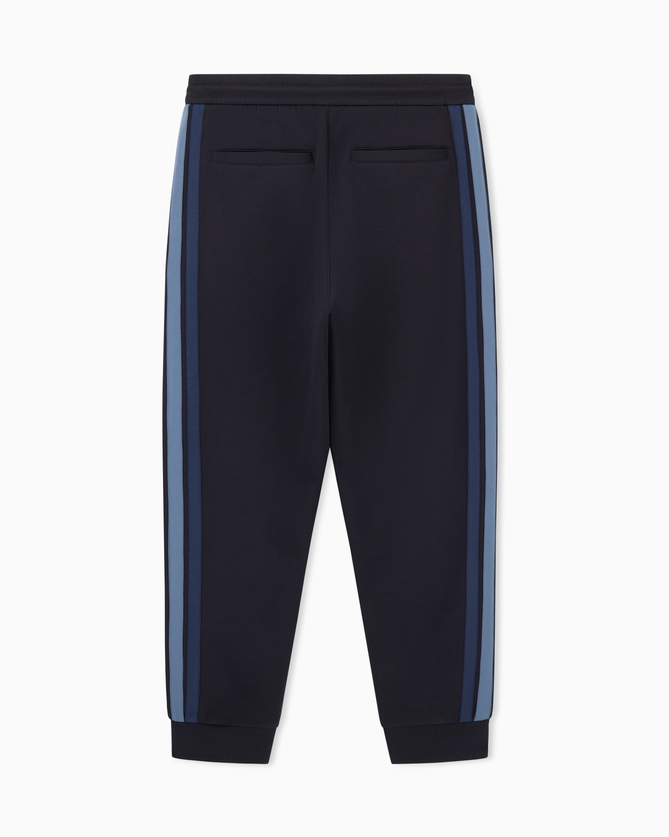 Sweatpants strutturati in cotone stretch bonded Slide 2