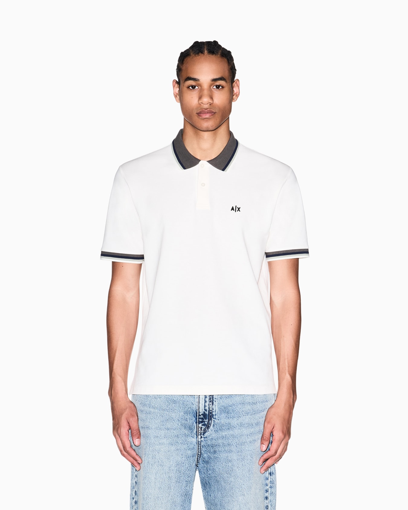 Cotton polo shirt Slide 3