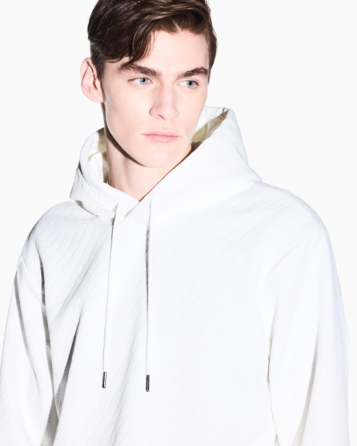 Stretch Jacquard Hoodie Diapositiva 4