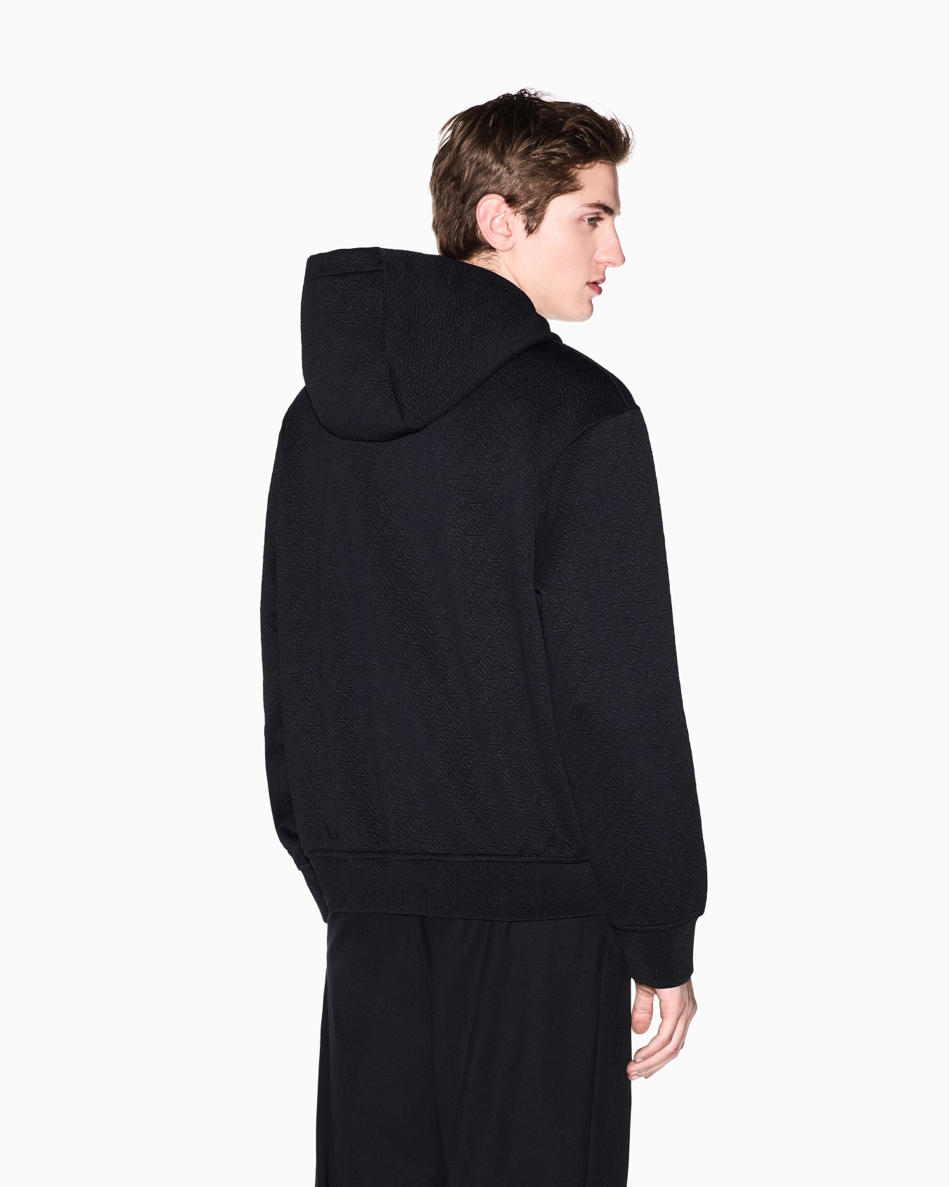 Stretch Jacquard Hoodie Diapositive 2
