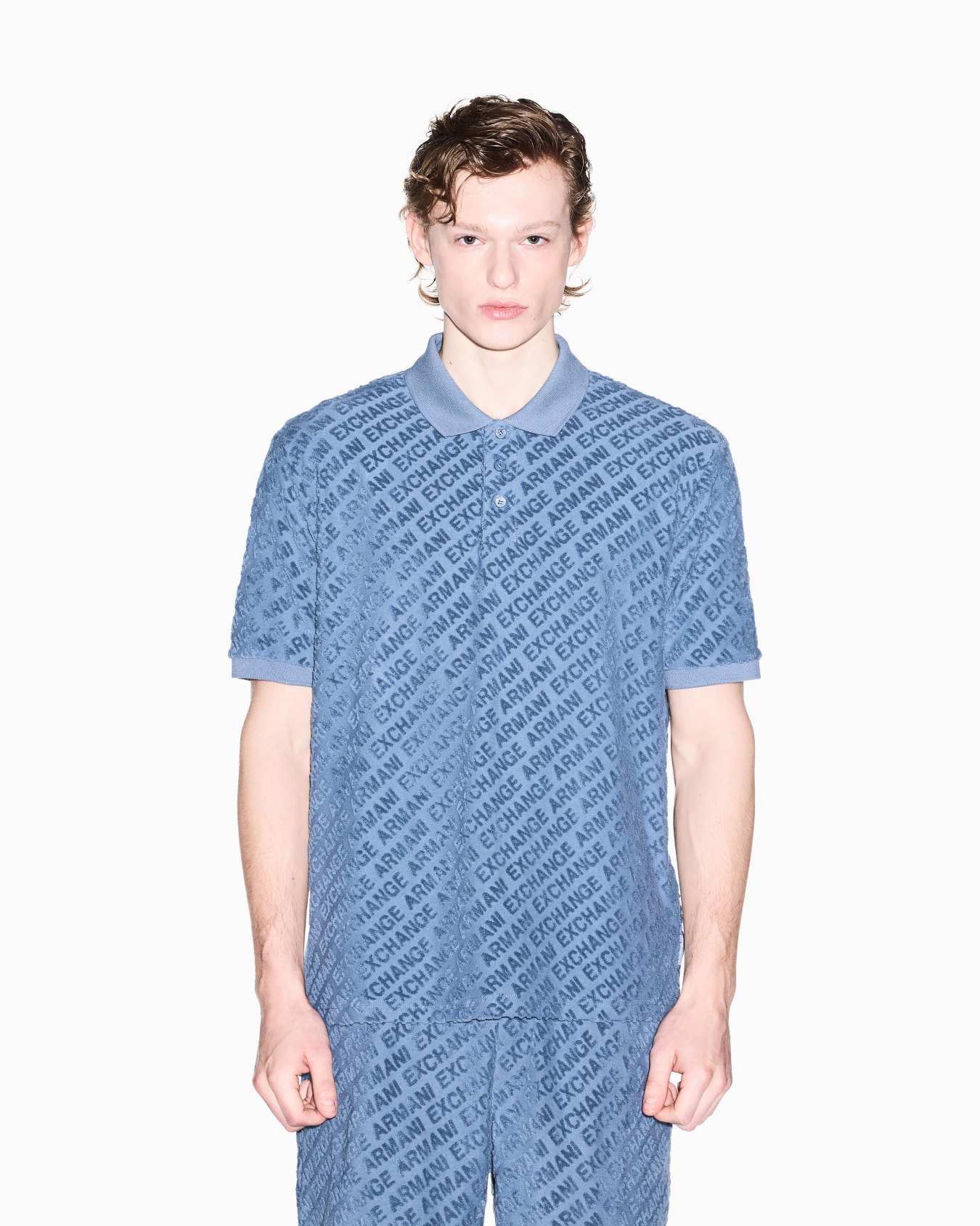 Cotton Pique Polo with Contrasting Details Slide 2