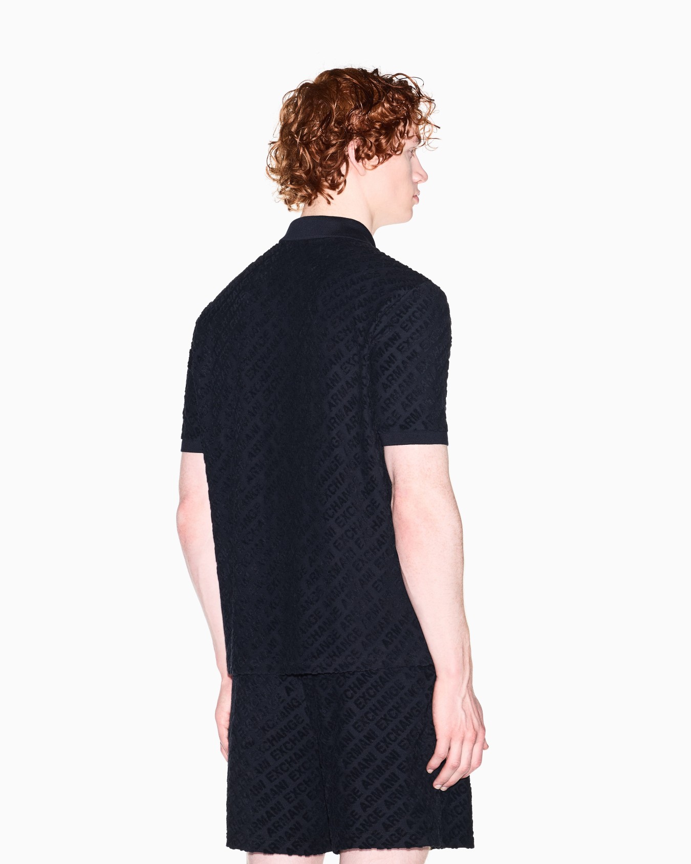 Cotton Pique Polo with Contrasting Details Slide 3