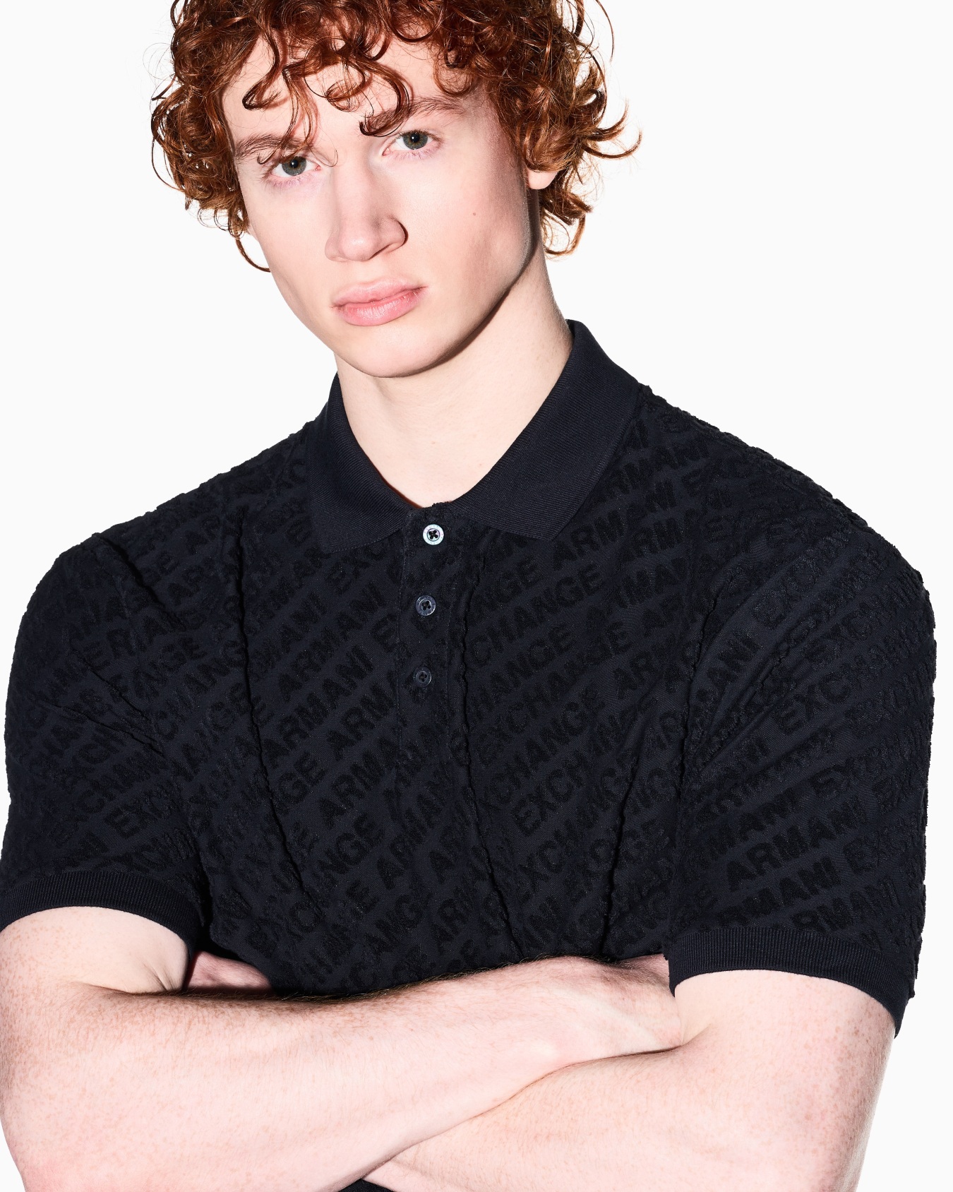 Cotton Pique Polo with Contrasting Details Slide 4