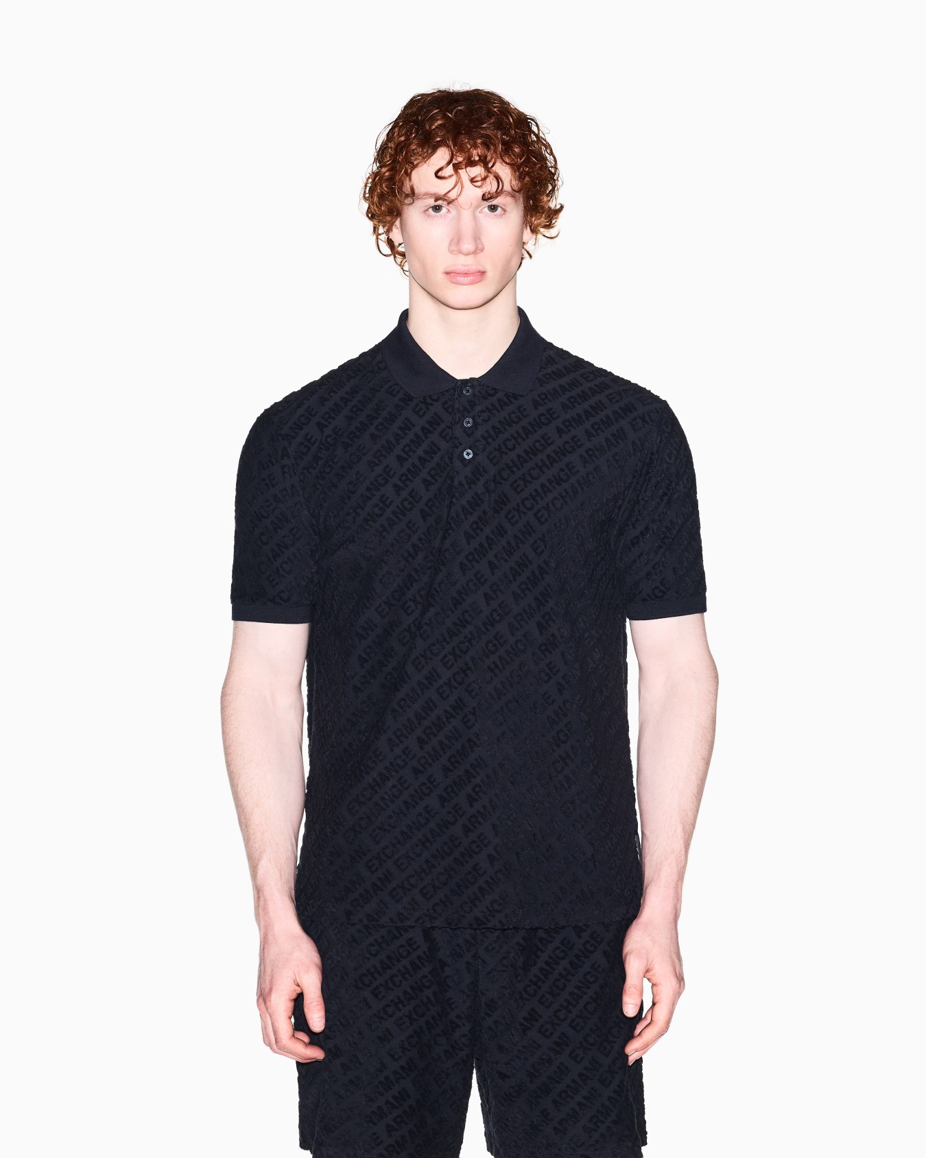 Cotton Pique Polo with Contrasting Details Slide 2