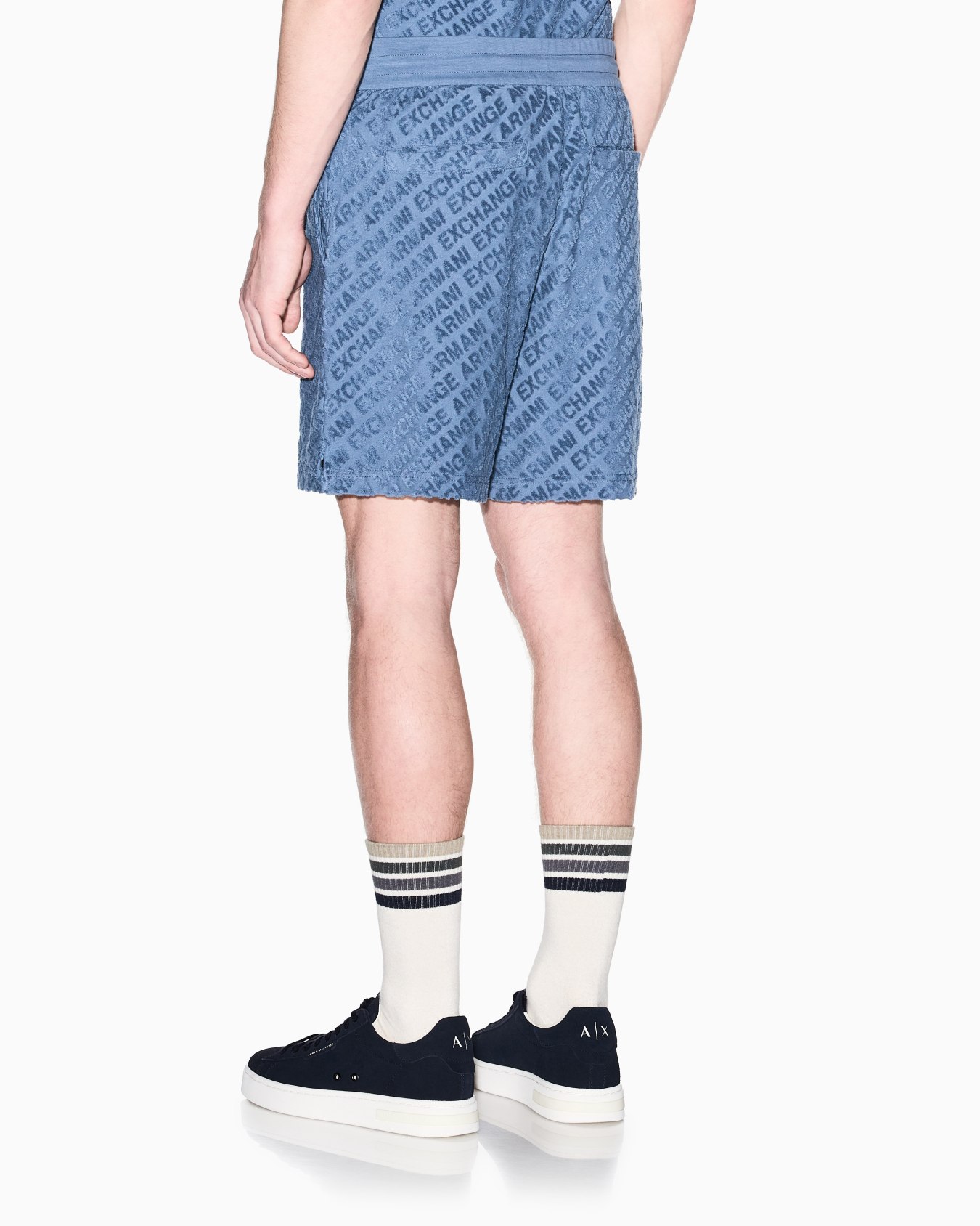  Cotton Blend Bermuda Shorts Slide 3