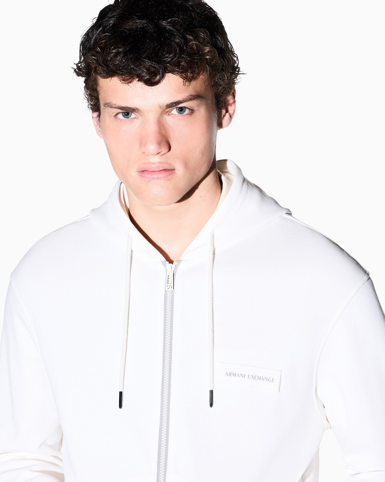 Zip-up cotton sweatshirt Slide 6