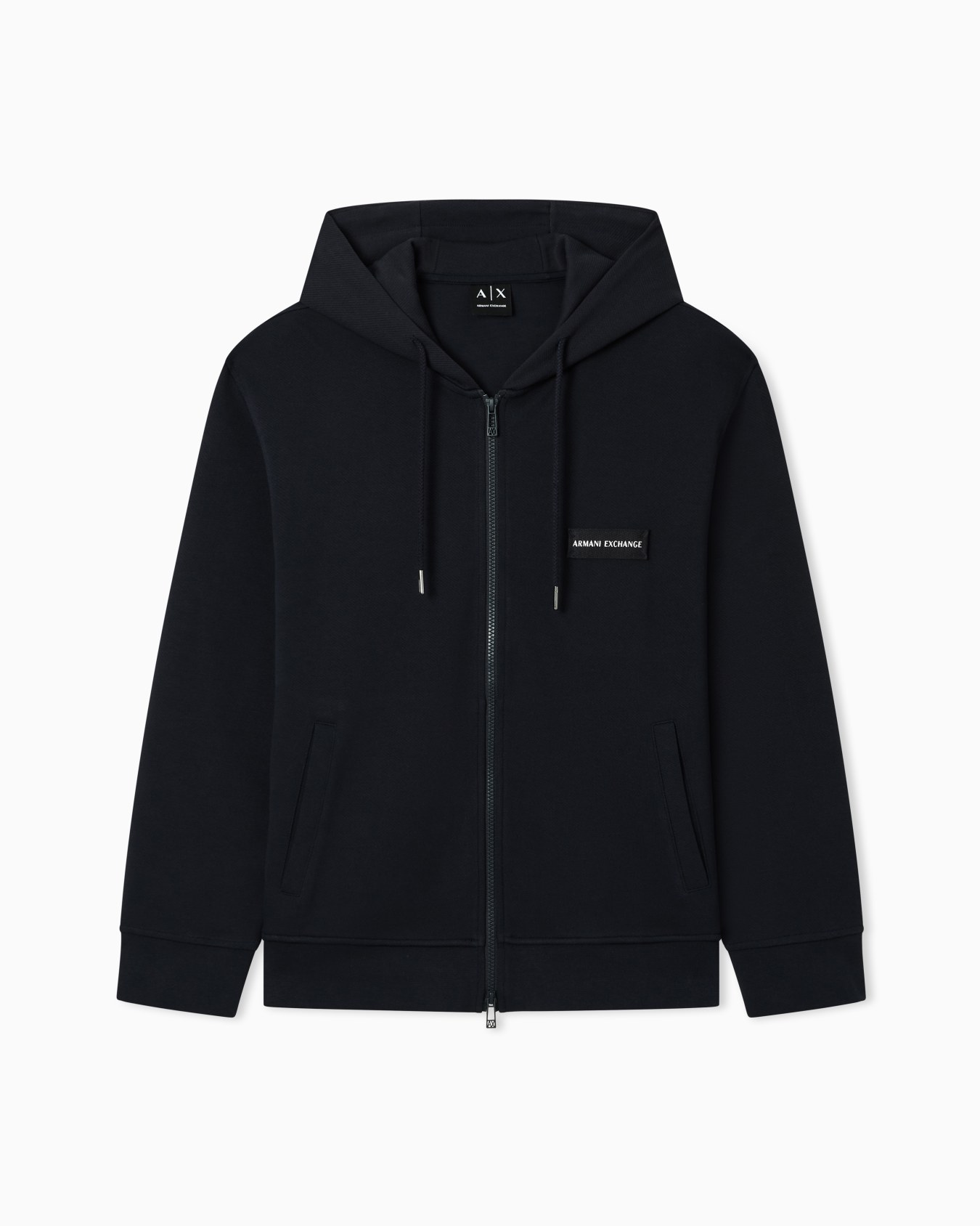 Zip-up cotton sweatshirt Slide 0