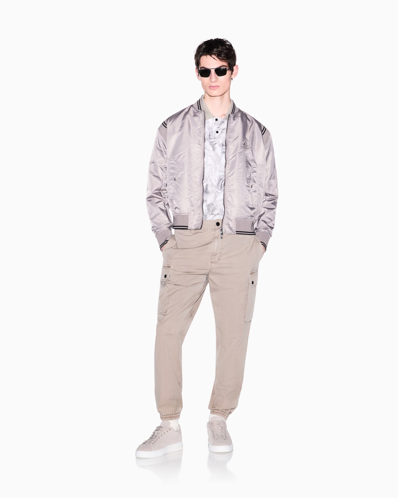 Classic Polo Shirt in Fresh Cotton Piqué Diapositiva 1