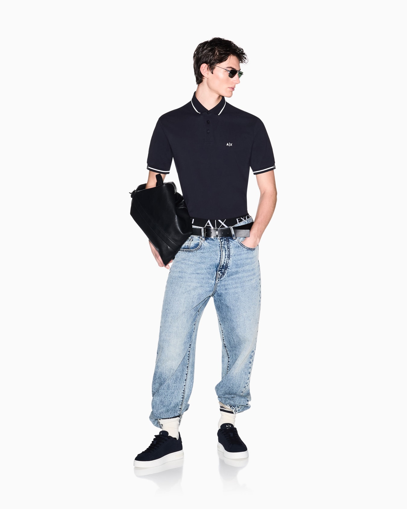 Classic and Refined Cotton Piqué Polo Shirt Slide 1