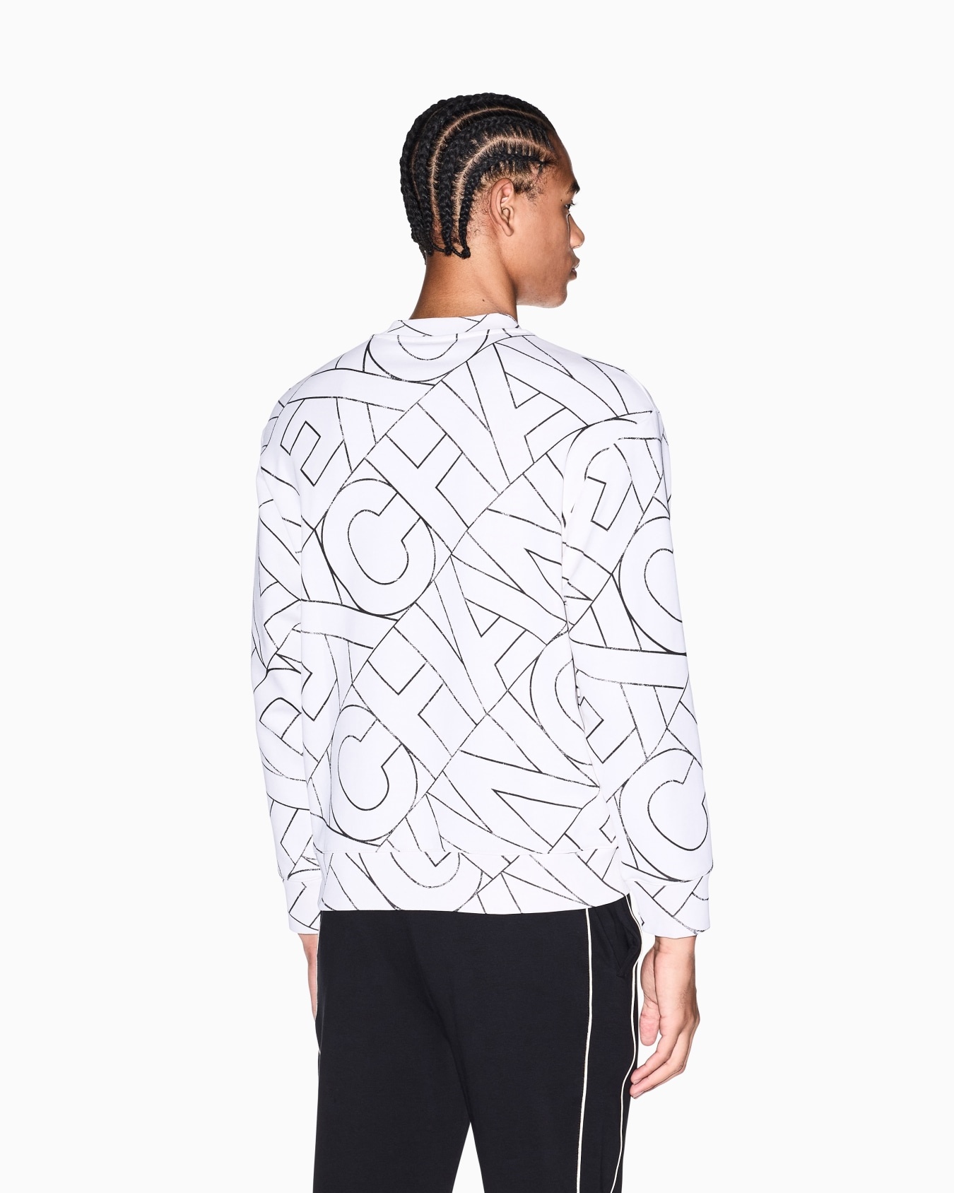 Cotton French terry sweatshirt Slide 2