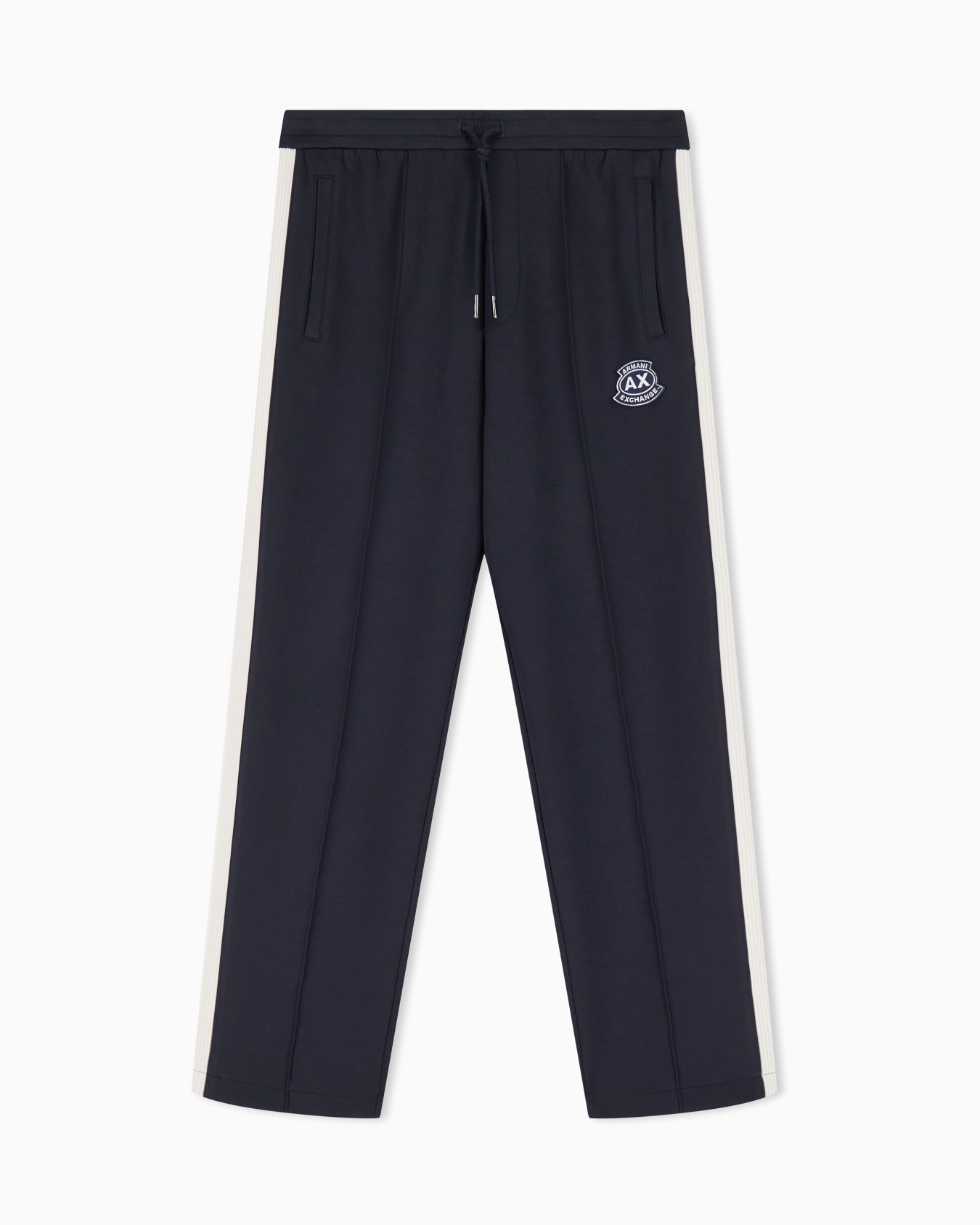 Pantaloni jogger in tessuto bonded Slide 0