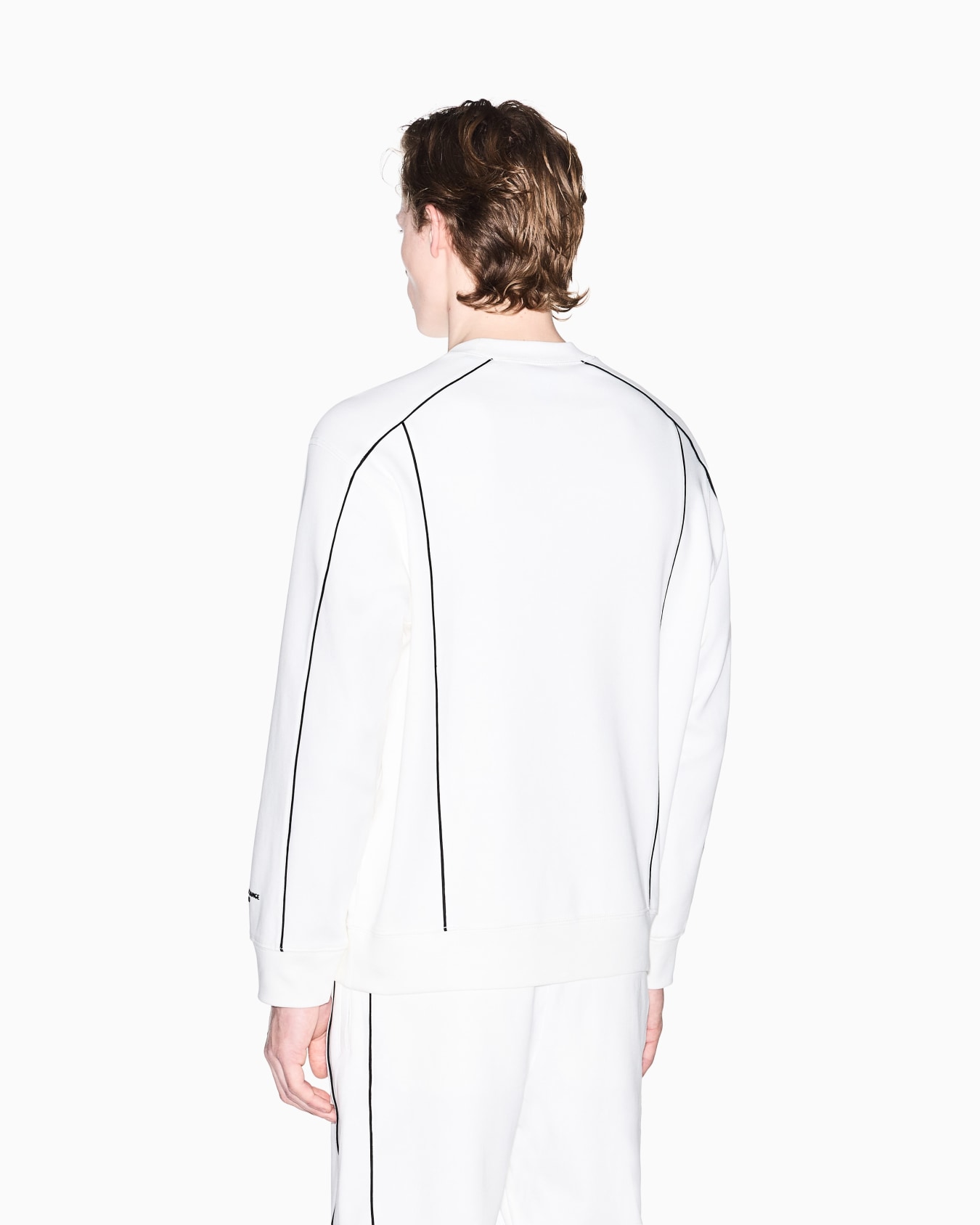 Sophisticated Comfort Crewneck Interlock Sweatshirt Slide 3