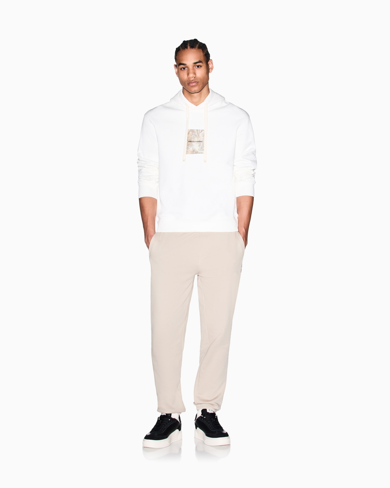 Cotton French Terry Hoodie Slide 1