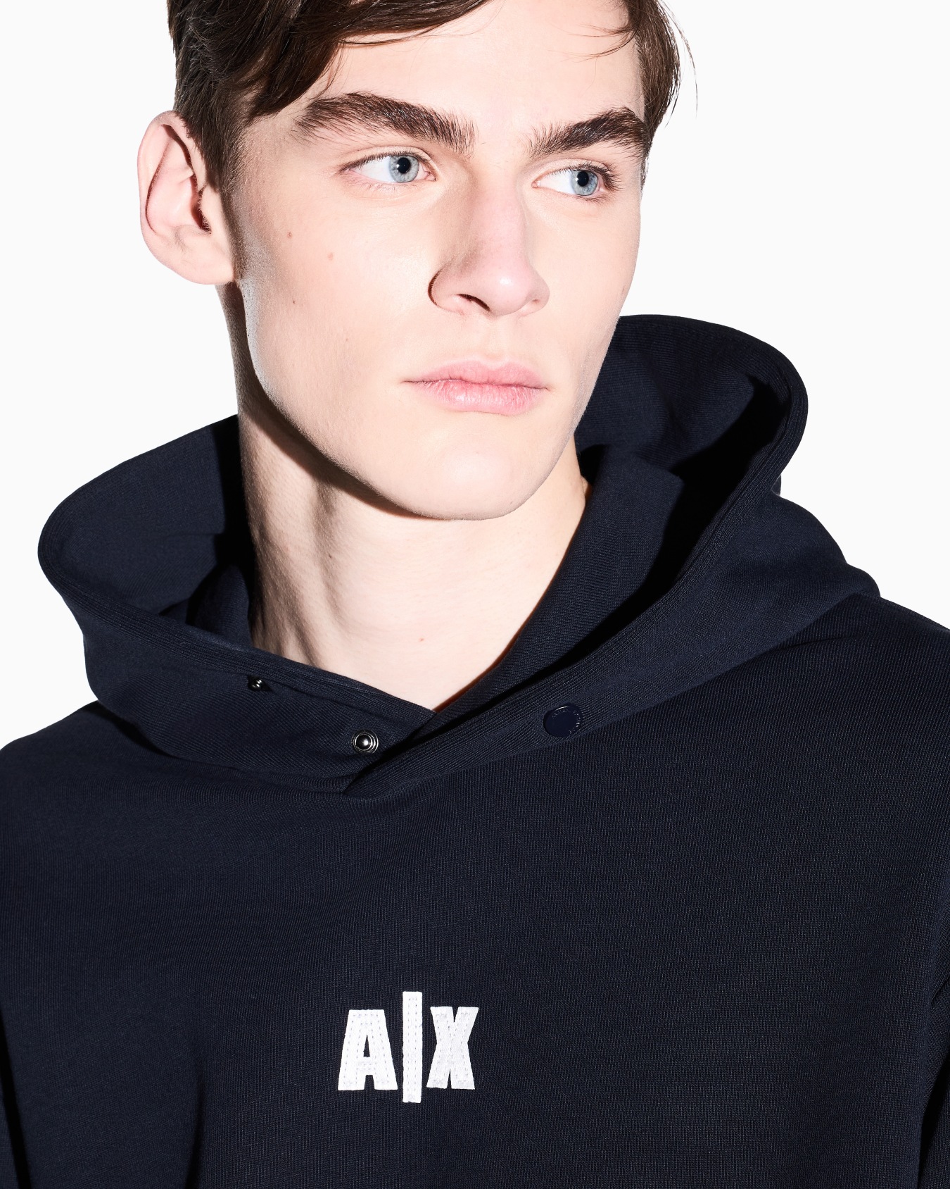 AXロゴ フーデッドスウェットプルオーバー スライドする 4