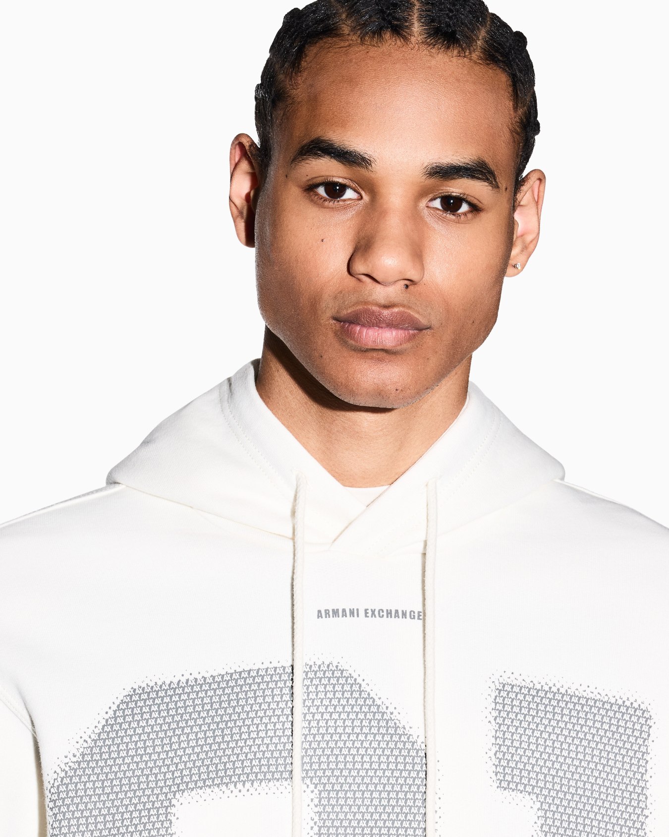 91ロゴ フーデッドスウェットプルオーバー スライドする 4