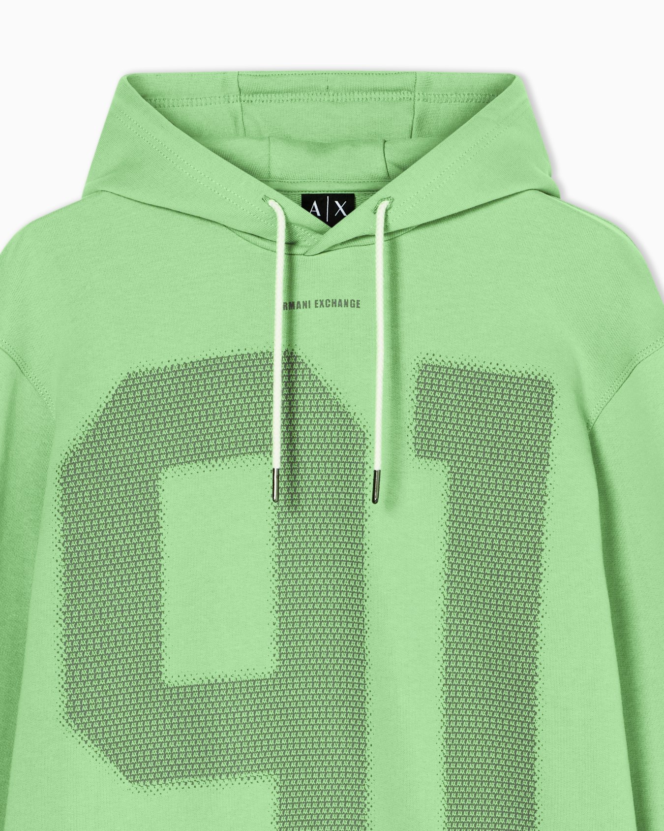 91ロゴ フーデッドスウェットプルオーバー スライドする 2