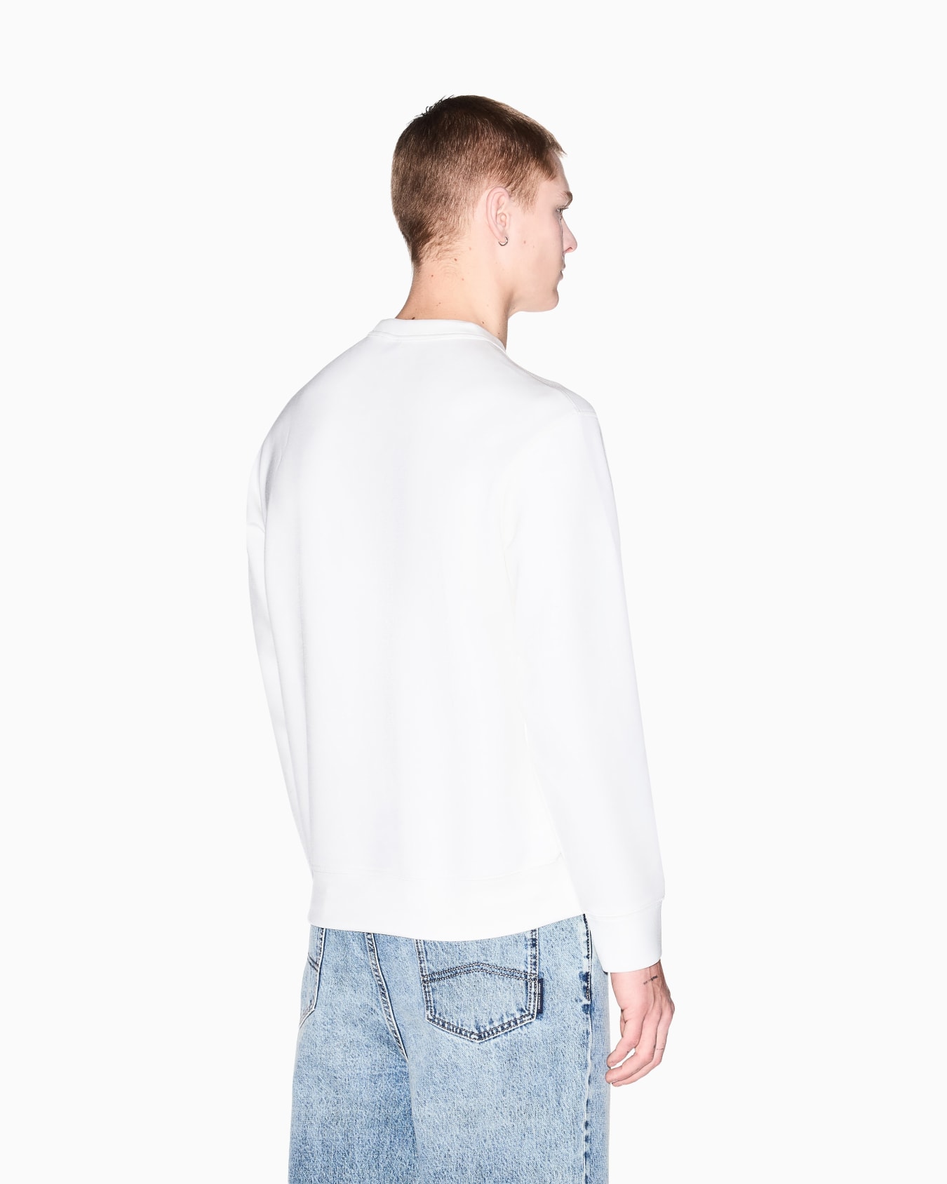 グラフィックプリント スウェットプルオーバー スライドする 2