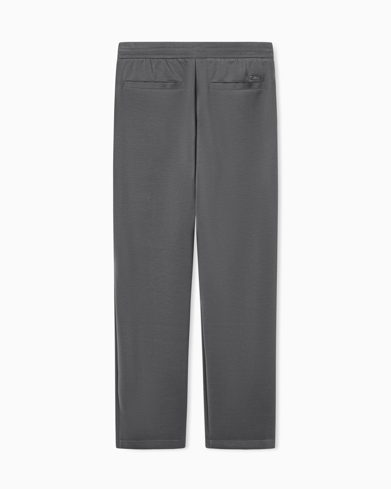 ストレッチモダール ストレートパンツ スライドする 2