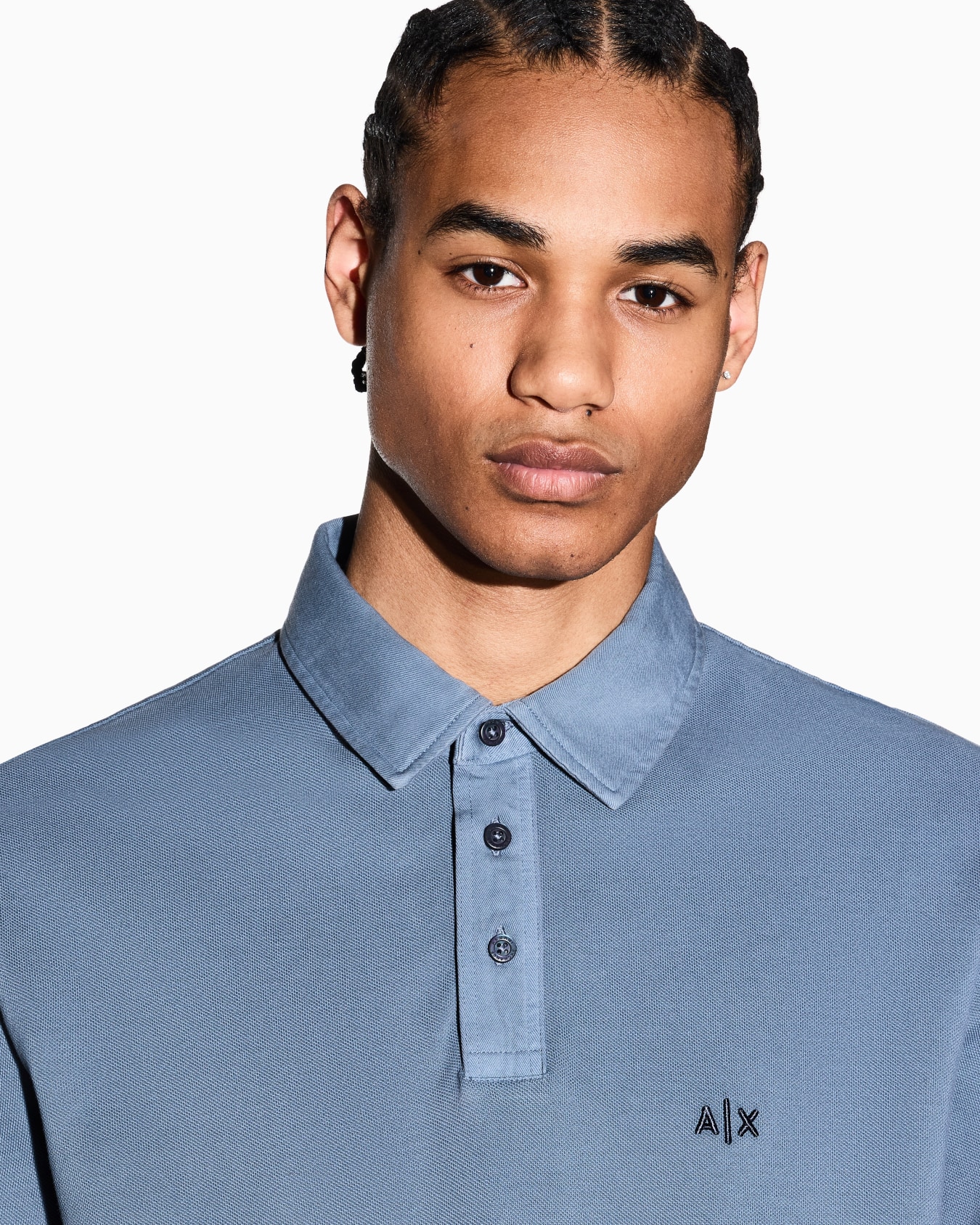 Cotton polo shirt Slide 4