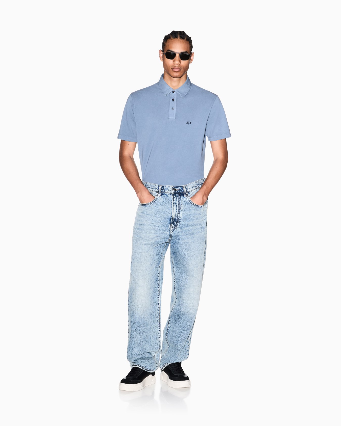 Cotton polo shirt Slide 1