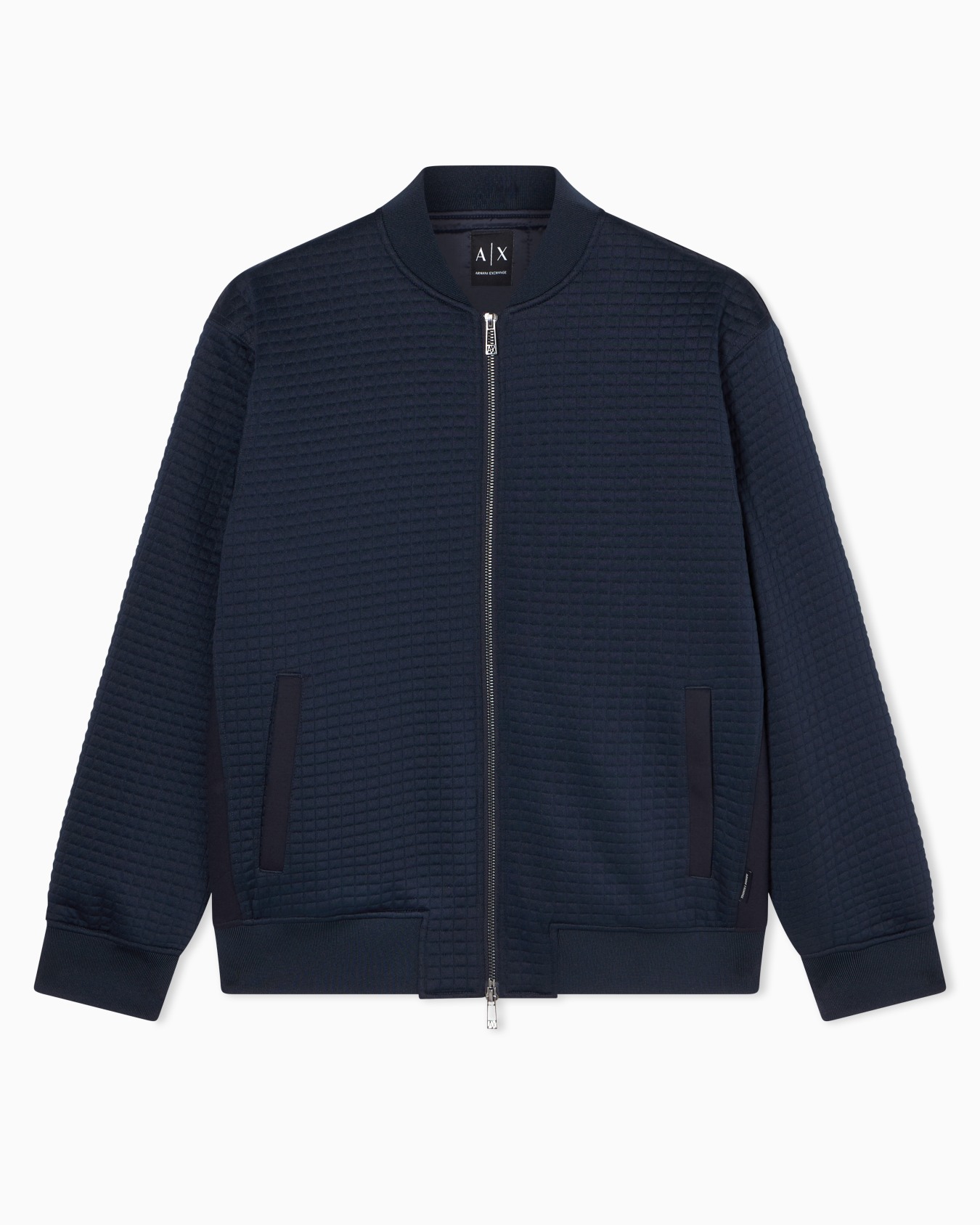 Blouson in mixed fabric Slide 0