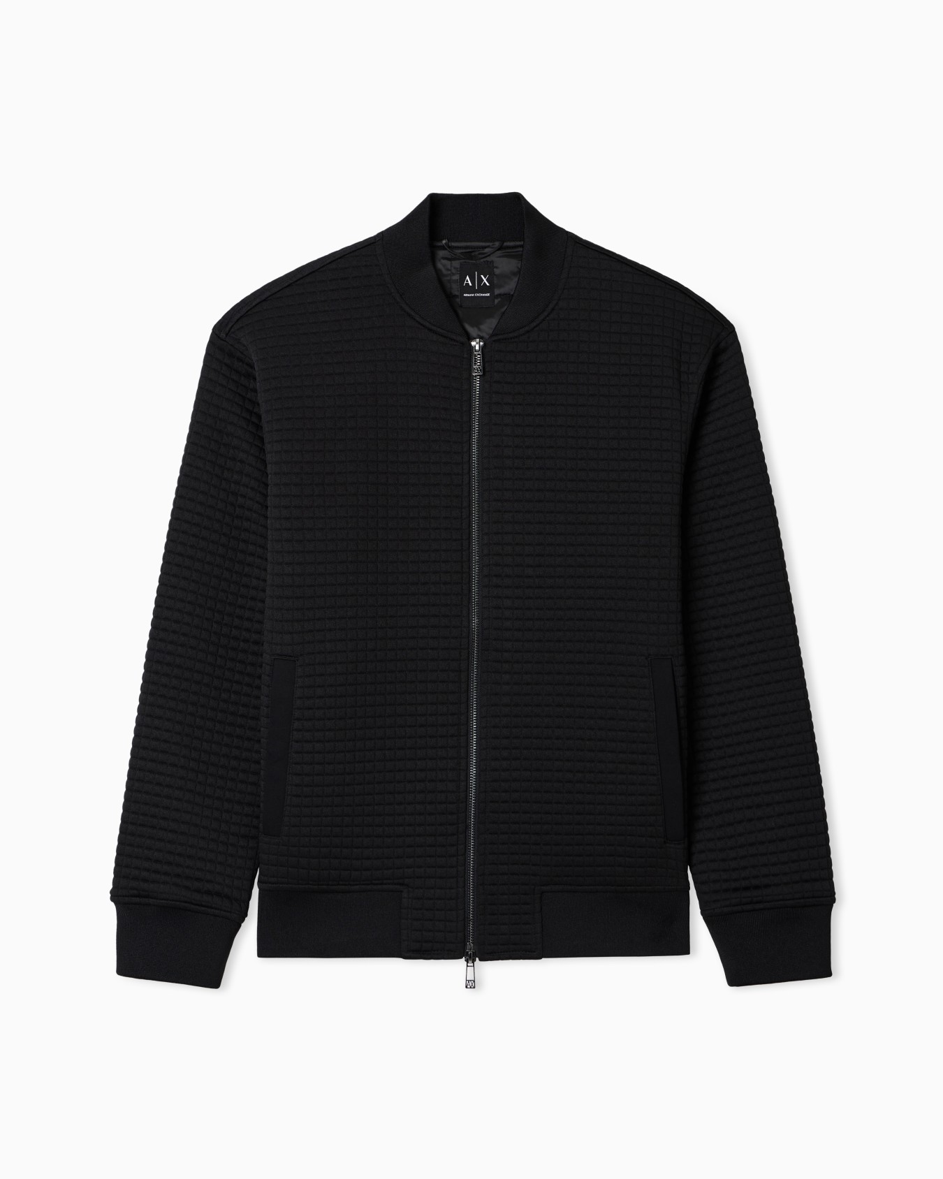 Blouson in mixed fabric Slide 0